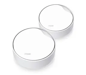 TP-LINK Deco X50-PoE (2er-Pack) / WLAN-System MESH AX3000 / Dual-Band / 574+2402 MHz 
