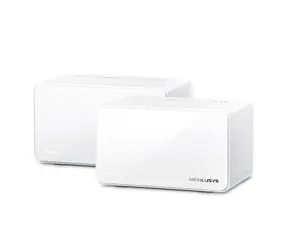 Mercusys Halo H90X (2er-Pack) / Router AX6000 / 2,4 GHz - 574 Mbit/s / 5 GHz - 2402 Mbit/s / 3x GLAN