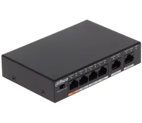 Dahua PFS3006-4ET-60-V2 / Switch / 100 Mbit/s / 6x RJ-45 / PoE