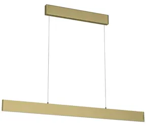 Immax NEO LISTON SMART Pendelleuchte 118cm 18W Gold / Zigbee 3.0 & TUYA