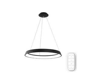 Immax NEO FINO SMART Pendelleuchte 1 Kreis 80cm 60W Gold / Zigbee 3.0 & TUYA