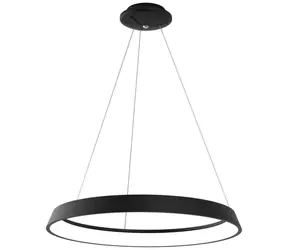 Immax NEO LIMITADO SMART Pendelleuchte 80cm 48W schwarz / Zigbee 3.0 & TUYA