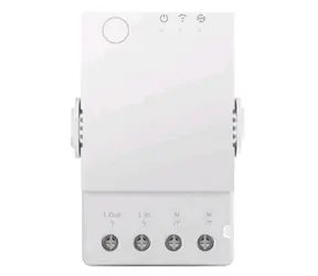 Sonoff THR316 TH Origin WLAN-Schalter mit Temperatur- und Feuchtigkeitsmessfunktion weiß