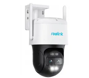 Reolink Trackmix LTE PLUS weiß / Outdoor-IP-Kamera / 2560 x 1440 / Akku + Panel / IP65 / LTE / MicroSD