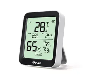 Govee H5075 weiß / Temperatur- und Feuchtigkeitssensor / SMART / BT / Wi-Fi 