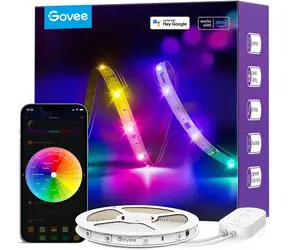 Govee H618C 10m / LED-Streifen / 12 W / 440 lm / BT / WLAN / RGBIC