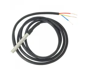 Shelly DS1820 schwarz / Temperatursensor / Länge 3 m