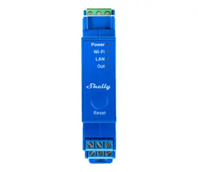 Shelly Pro 1 Blau / Smart Switch / 1 Kanal / BT 4.2 / WiFi