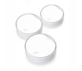 TP-LINK Deco X50-PoE (3er-Pack) weiß / WLAN-System MESH AX3000 / Dual-Band / 574+2402 Mbit/s 