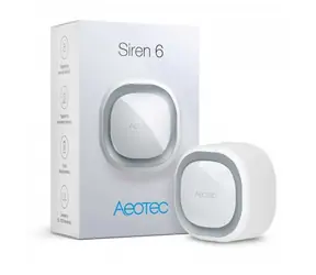 Aeotec Siren 6 weiß / Innensirene / 110 dB / Z-Wave PLUS 