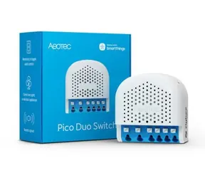 Aeotec Pico Swich Duo weiß / Smart Switch / ZigBee 3.0