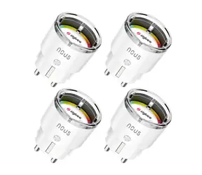 Nous A1Z 4 Stück / Smart-Steckdose / 3680 W / ZigBee