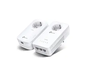 Ausgepackt - TP-LINK TL-WPA8631P Powerline AV1300 Kit / 1300Mbps / 3x GLAN / WiFi / 1x Steckdose / 2 Stück / ausgepackt