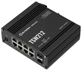 Teltonika TSW212 / 8x LAN 10/100/1000 / Industrie-Switch / 2x SFP / IP30