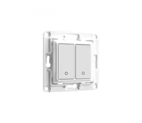 Shelly Wall Switch 2 - Wandschalter weiß / ohne Rahmen