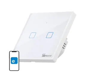 Sonoff T2 EU TX Light Touch-Schalter (2-Kanal) / WiFi + RF 433