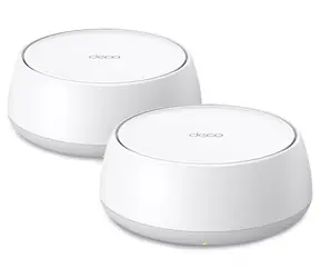 TP-LINK Deco BE25 (2er-Pack) / WiFi 7-System MESH BE3600 / Dual-Band / 2,4 GHz 688 Mbit/s / 5 GHz 2880 Mbit/s 