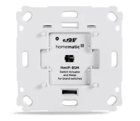 Homematic IP HmIP- BSM Schaltaktor mit Messung - 5A / Unterputzmontage