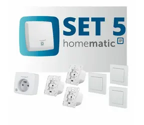 Homematic IP HmIP-SET5 Homematic IP Beleuchtungsset (dimmbar)