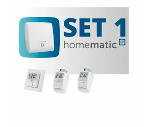 Homematic IP HmIP-SET1 Heizset (Wohnung 1+1) 