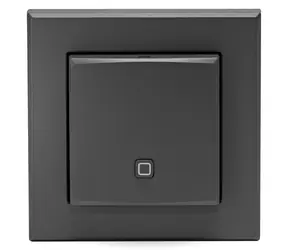 Homematic IP HmIP-STH-A Temperatur- und Luftfeuchtigkeitssensor - innen anthrazit / 2x AAA