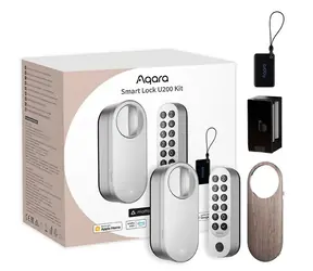 Aqara U200 Kit SMART Home Türschloss Silber