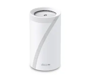TP-LINK Deco BE65-5G (1 Packung) / WiFi 7-System MESH 5G BE9300 / Tri-Band / 2,4 GHz 574 Mbit/s / 5 GHz 4324 Mbit/s / 6 GHz 5765 Mbit/s