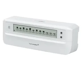 Homematic IP HmIP-FALMOT-C12 Fußbodenheizungsaktor mit LCD - 12 Kanäle / 24V/230V