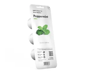 Click And Grow Füllung für smarte Blumentöpfe - Pfefferminze 3 Stk