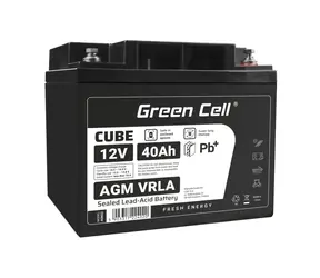 Green Cell AGM Batterie 12V 40Ah