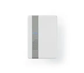 Nedis DOORB223CWT weiß / Funk-Türklingel / 220 - 240 V AC 50 Hz / 1x CR2032 / 80 dB / bis zu 300 m / IP44 