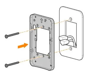 HPE Aruba Networking AP-600H-MNT1 Single Hang Wandbox- Kit