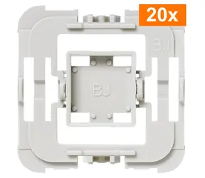 Homematic IP Adapter Busch-Jaeger (20 Stück) / für kompatible Busch-Jaeger Rahmen und Abdeckungen