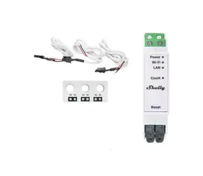 Shelly PRO 3EM-3CT63/ Stromzähler / 1xRJ45 / 16MB Speicher / WLAN / Bluetooth.