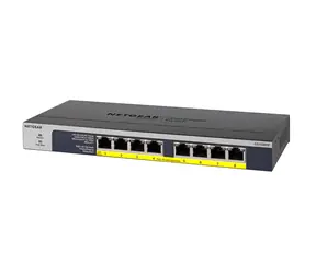 Netgear GS108PP / Switch / 8x GLAN / Flexibles PoE