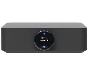 Ubiquiti UniFi PowerAmp schwarz / Netzwerk-Audioverstärker / 130/260W@4/8ohm / UniFi Play / RCA / LAN / HDMI eARC