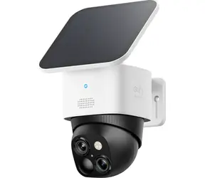 Anker Eufy SoloCam S340 weiß / Outdoor-IP-Kamera mit Solarladung / 4K / 360° / WLAN / microSD