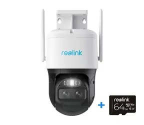 Reolink TrackMix Series G765 weiß / Outdoor IP-Kamera / 2560x1440 / Mikrofon & Lautsprecher / IP65 / PIR / microSD