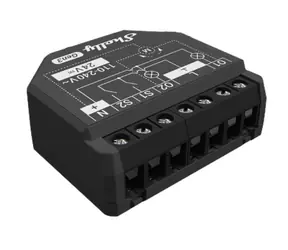 Shelly 2PM Gen3 Smart-WLAN-Relais mit Leistungsmessung (2 Kanäle) / WLAN / Bluetooth / 2x10A