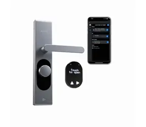 Shelly LOQED SMART Lock intelligentes elektronisches Türschloss silber