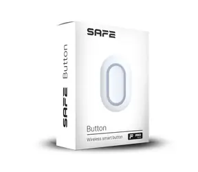 SAFE-Taste weiß / Drahtloser intelligenter Notrufknopf