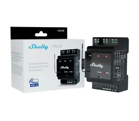 Shelly Wave Pro 3 LR DIN-Schienen-Schaltmodul / 3x 16A