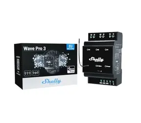 Shelly Wave Pro 3 Schaltmodul / 3x 16A
