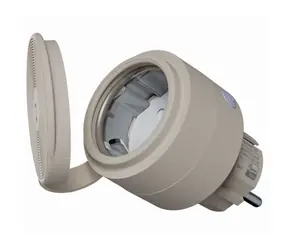 Shelly Wave Outdoor Plug S LR beige / intelligente Außensteckdose mit Verbrauchsmessung / Z-Wave
