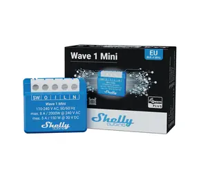 Shelly Wave 1 Mini LR / Schaltmodul 1x 8A / Z-Wave