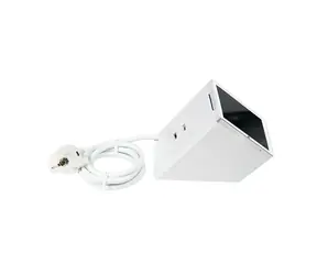 Shelly USB-Ladegerät für Wanddisplayständer, weiß / zusätzliche Anschlüsse für den Ständer / USB-C / USB-A