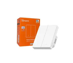 Sonoff ZBM5 SwitchMan Zigbee Smart-Wandschalter / 2 Tasten / 80 mm / weiß