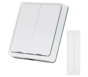 Retlux RSH 304 Intelligenter, drahtloser Wandschalter mit 2 Tasten, weiß / ZigBee 3.0