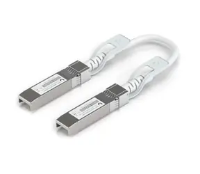 Ubiquiti Uplink- Cable SFP28 15 cm weiß / 1/10/25 Gbit/s / SFP/SFP+-Unterstützung / Durchmesser 3 mm
