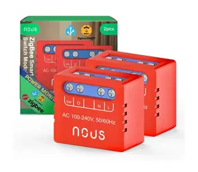 Nous B5Z ZigBee MINI SMART Switch Modul / 1 Kanal / Verbrauchsmessung / 2 Stück